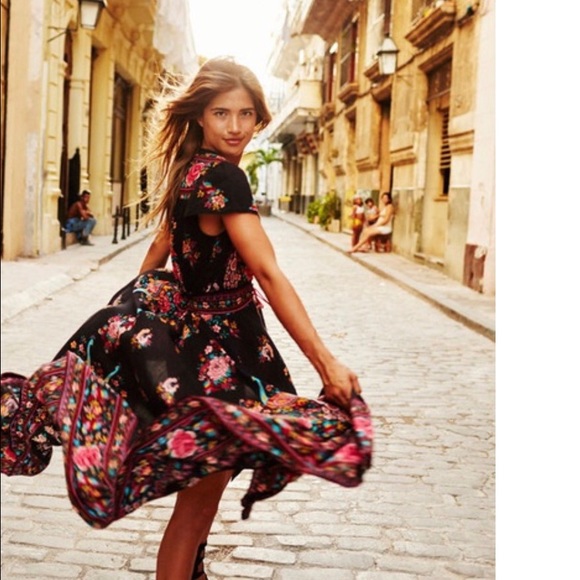 🌸SUMMER FASHION BOHO FLORAL HIGH LOW DRESS🌺 - Picture 2 of 6